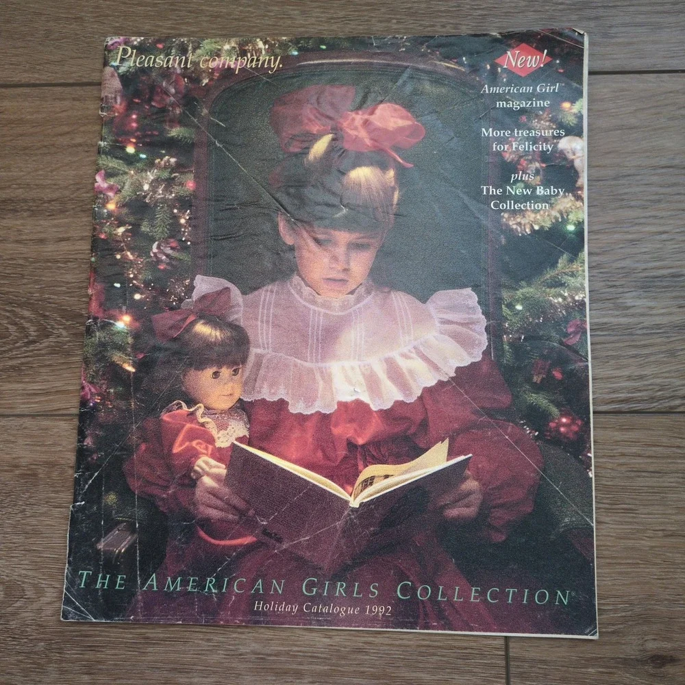 1992 Pleasant Company American Girl Collection Holiday Doll Catalog‎ Samantha